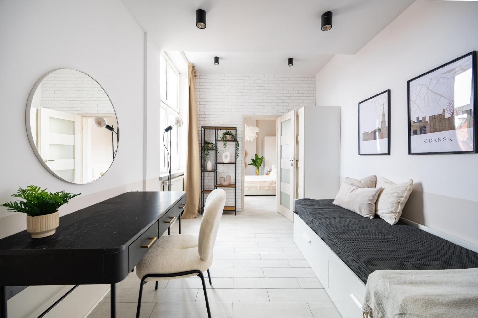 Stunning Apartment With Balcony Danzig Exterior foto